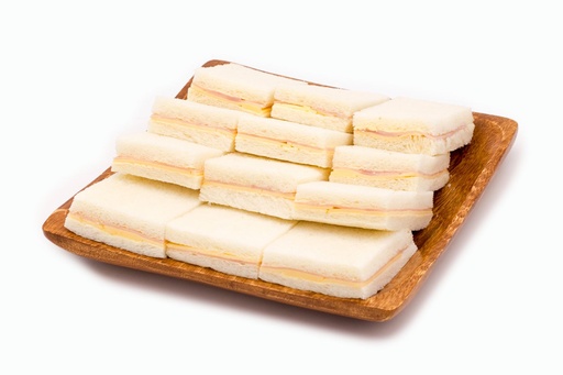 [123] Sandwiches de Copetín Jamón y Queso x6