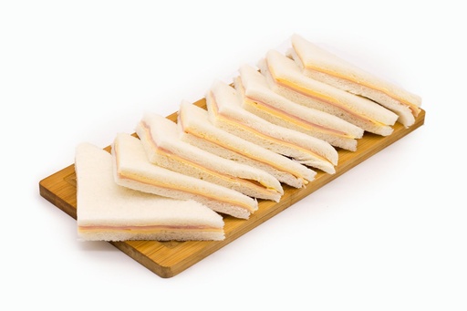 [140] Sandwiches de Lunch Jamón y Queso x4